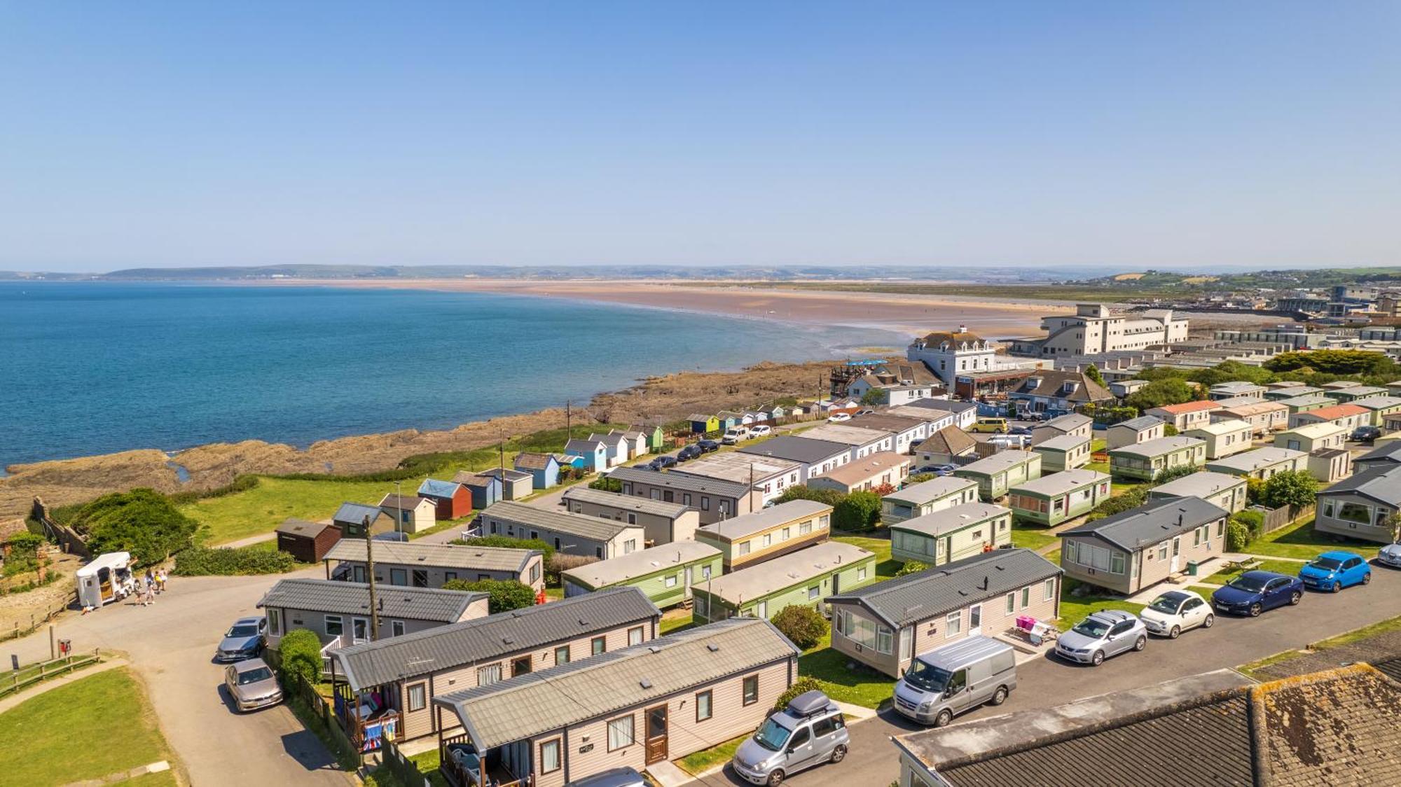 The Royal Clovelly Caravan With Sea Views